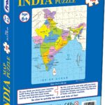 FRANK INDIA map puzzle game for kids 108 pcs