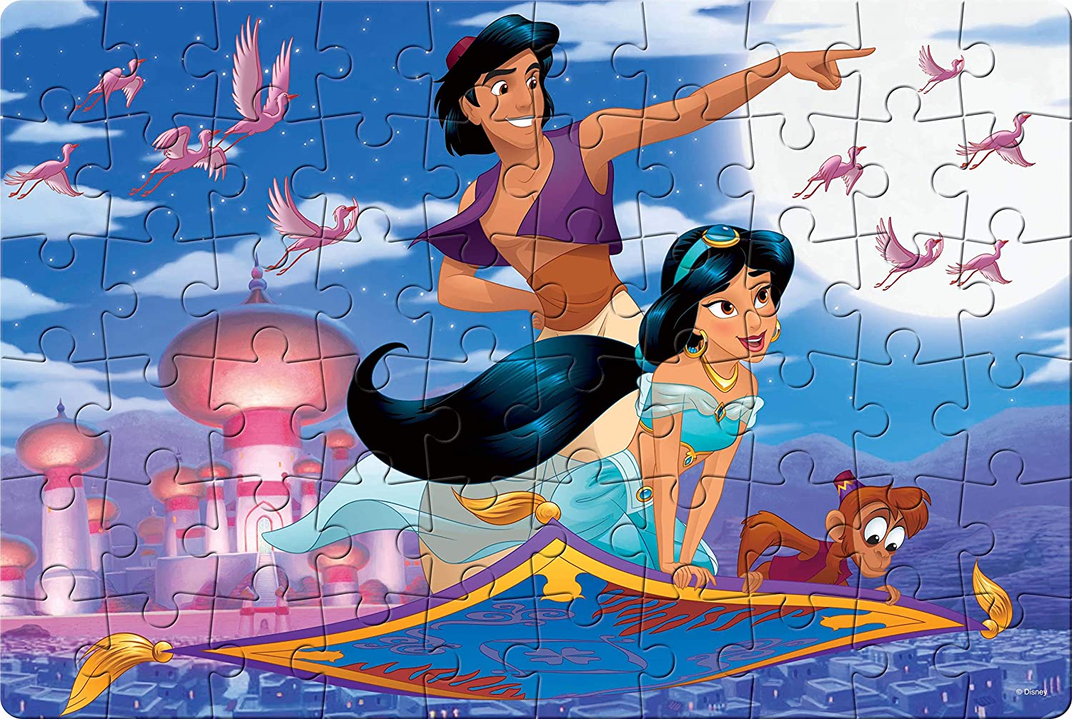 FRANK disney aladdin Jigsaw puzzle game for kids