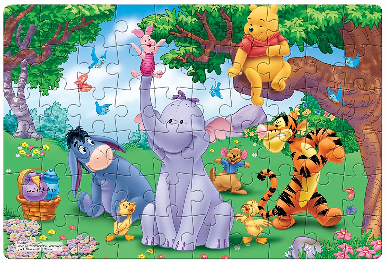 Jigsaw puzzle game for kids