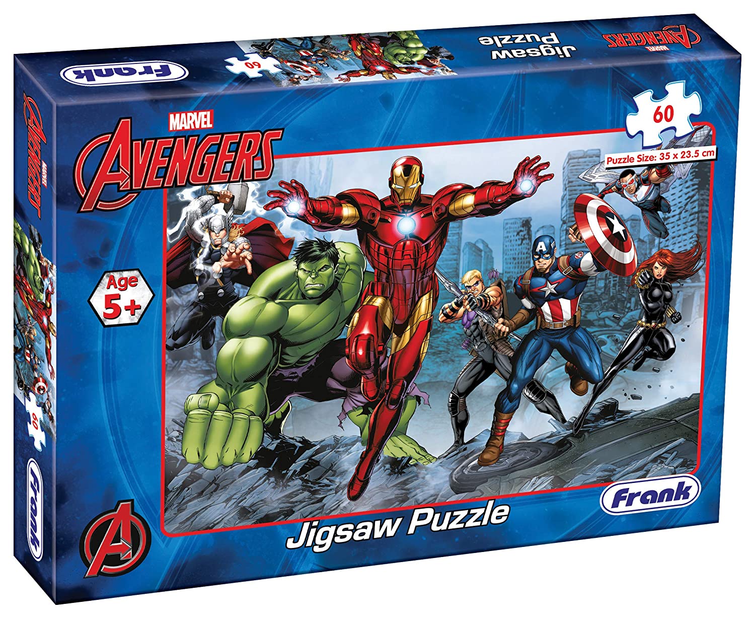FRANK marvel avengers Jigsaw puzzle for kids 60 pcs