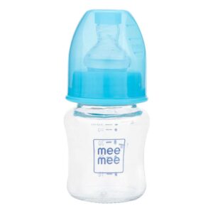 MEE MEE Premium glass feeding bottle for babies, 50ml