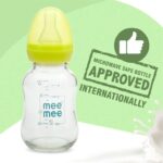 MEE MEE Premium glass feeding bottle for babies