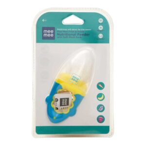 MEE MEE Fruit & Food Feeder Soft Mesh Sack 4+m Age, Blue