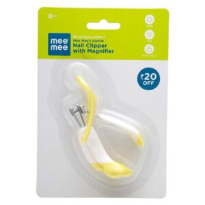MEE MEE Gentle Nail Clipper with Magnifier 0+m Age