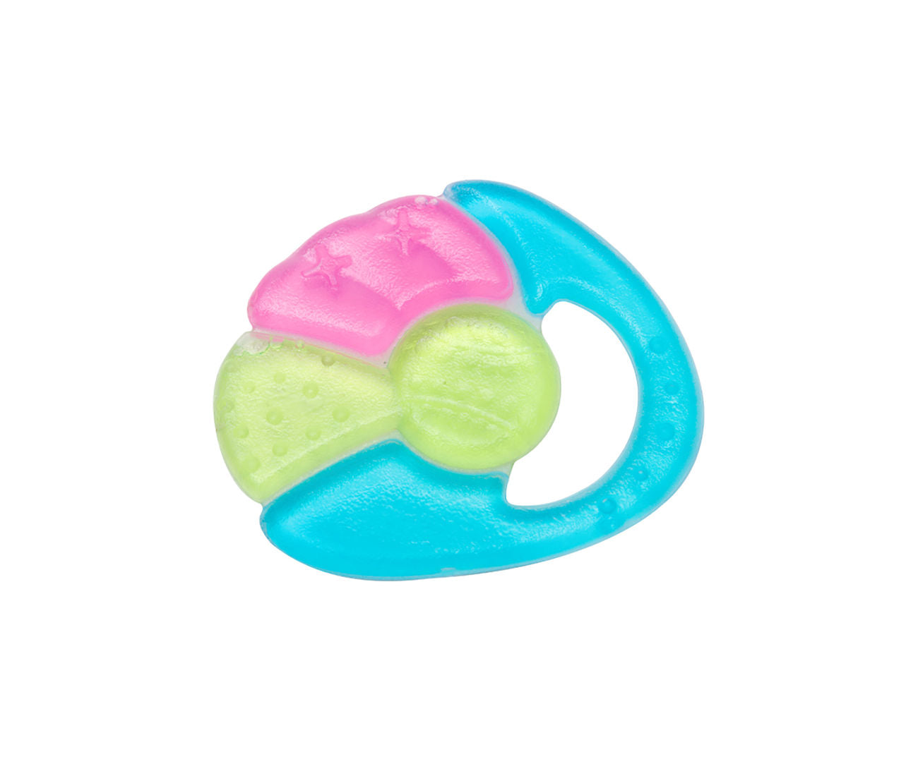 MEE MEE Multi-Textured Water Filled Teether for Baby, Age 4m+ Multi-Color