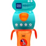Mee Mee 2 in 1 Spout & straw Sipper Cup 210ml 3m+ Orange