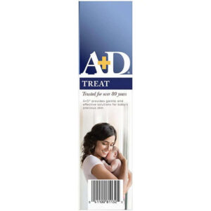 A+D Treat Diaper Rash Cream With Dimethicone & Zinc Oxide - 113g