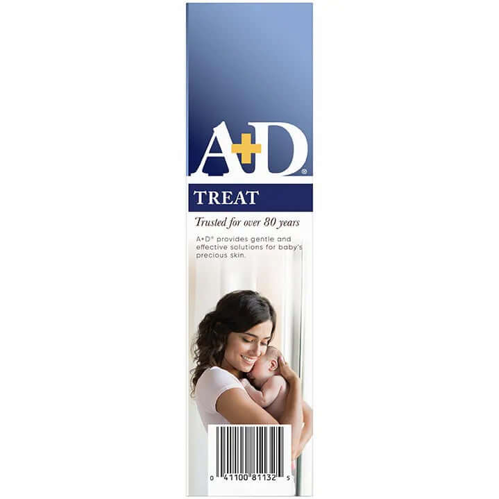 A+D Treat Diaper Rash Cream With Dimethicone & Zinc Oxide - 113g