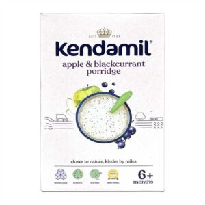Kendamil Apple & Blackcurrant Porridge for your Baby, 6+months - 150g