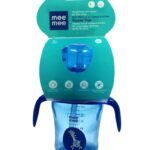 Mee Mee 2 in 1 Spout & straw Sipper Cup 210ml 3m+ Blue