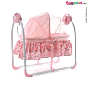 BAYBEE Automatic Swing Cradle with Remote Control and Mosquito Protection net