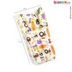 Sleeping Bag(Carry Nest) Premium Cotton Cow & Car Print 0+m Age, Cream-uyyala-com.myshopify.com-Sleeping Bags-Happy Babies