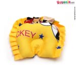 Baby Bedding Set with Mosquito Protection Net & Pillow Cotton, Mickey Mouse Print  0 to 12m age, Yellow-uyyala-com.myshopify.com-Bedding-Happy Babies