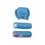 Baby Cotton Bedding Set of 4 with Bolster and Pillow