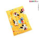 Baby Premium Cotton Bedding Set of 4 with Bolster and Pillow, Micky Mouse Print 0-6m Age - Yellow-uyyala-com.myshopify.com-Bedding-Happy Babies