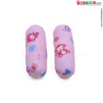 Baby velvet Bedding Set of 4 with Bolster and Pillow, Monkey Print 0 to 12m Age-uyyala-com.myshopify.com-Bedding-Happy Babies