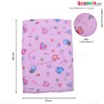 Baby velvet Bedding Set of 4 with Bolster and Pillow, Monkey Print 0 to 12m Age-uyyala-com.myshopify.com-Bedding-Happy Babies