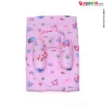 Baby velvet Bedding Set of 4 with Bolster and Pillow, Monkey Print 0 to 12m Age-uyyala-com.myshopify.com-Bedding-Happy Babies