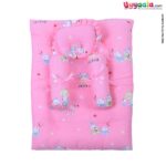 Baby Premium Cotton Bedding Set of 4 with Bolster and Pillow