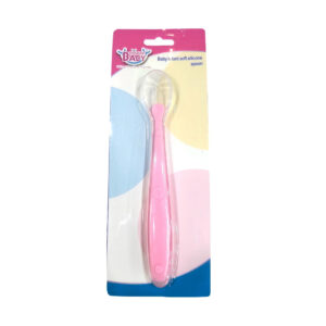 Buy Mommas Baby Silicone Feeding Spoon for Baby - Light Pink Online in India at uyyaala.com