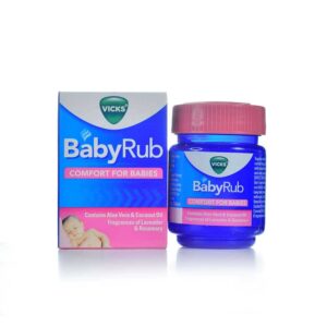 VICKS Baby Rub, Age 3 Months Plus  Comfort for Babies Alovera & Coconut Oil 50ml