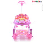 BAYBEE Guidance Walker Cum Rocker 3 In 1 - Orange, Purple-uyyala-com.myshopify.com-Walkers-Baybee