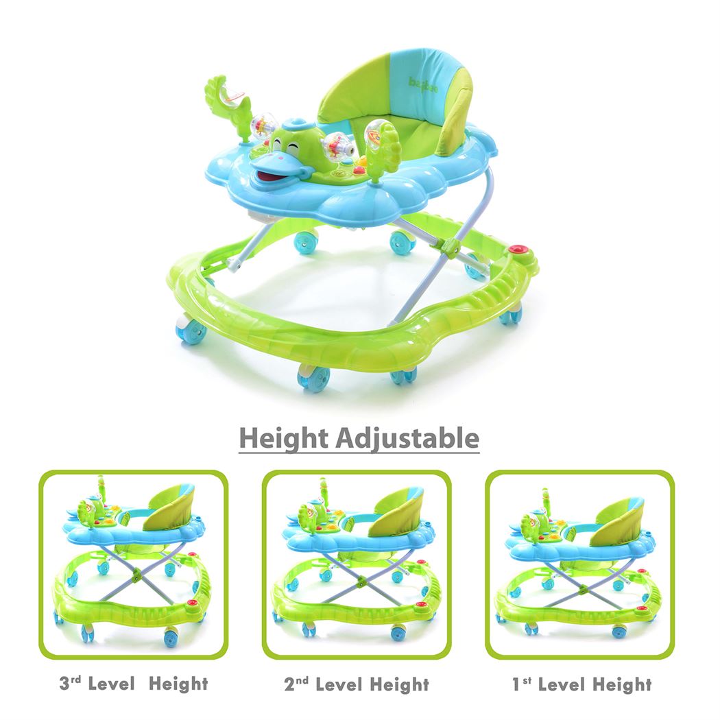 BAYBEE Walker Duck Shape - Green, Blue-uyyala-com.myshopify.com-Walkers-Baybee