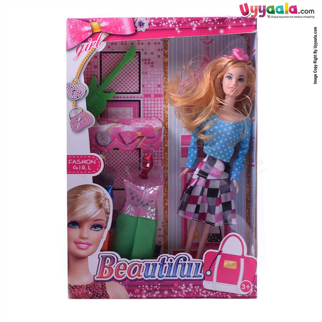 Beautiful Fashion Girl Doll 3+Y Age