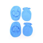 Ben Benny Mitten & Booties Set, Elastic Plain 0-3m