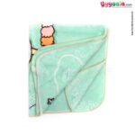 Blanket Mint Velvet Giraffe Print