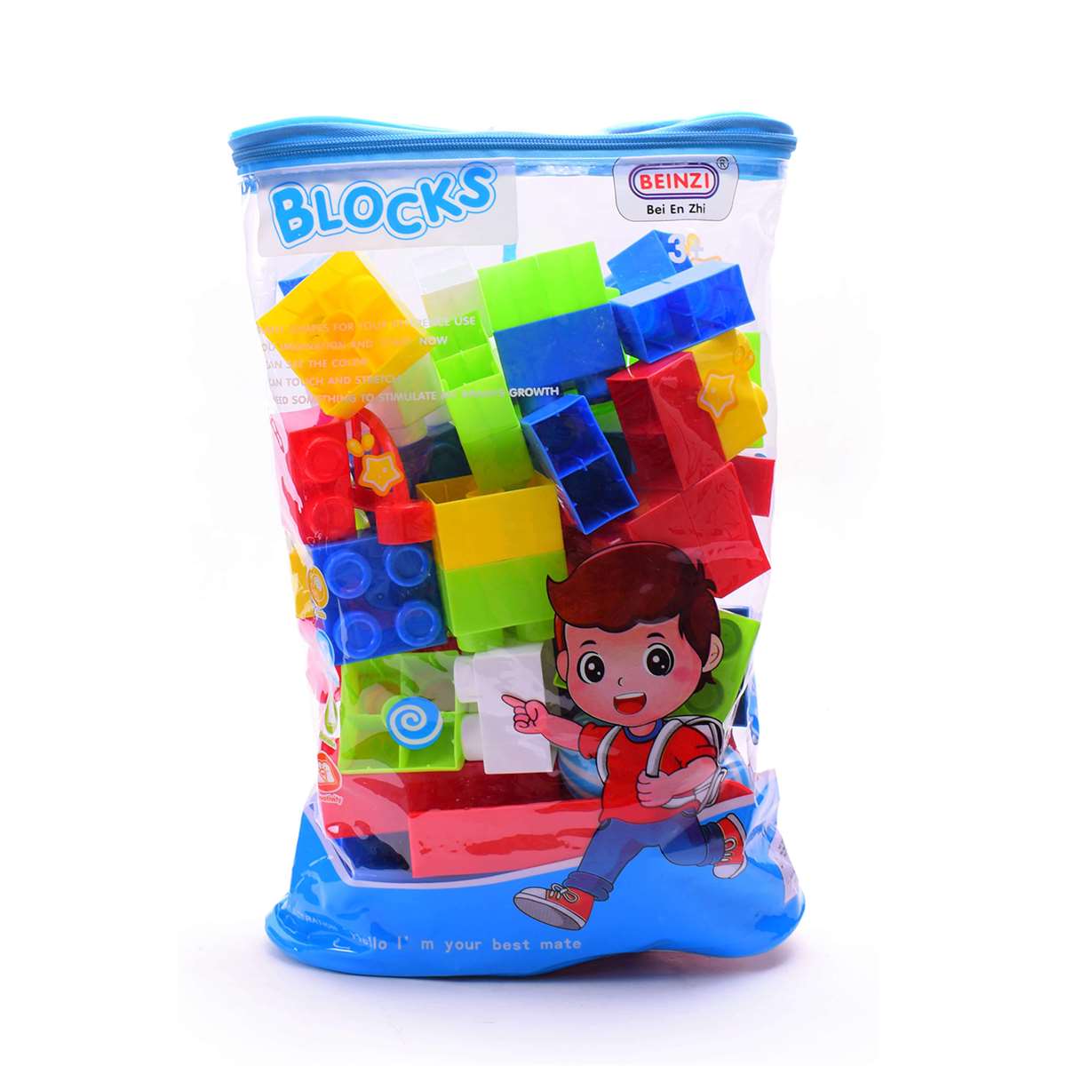 Beinzi Blocks Play & Learn MultiColour