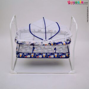 Baby Crib & Swing Cradle 2 In 1 with Mosquito Protection Net
