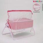 Baby 5 Star Crib & Swing Cradle 2 In 1 With Mosquito Protection Net