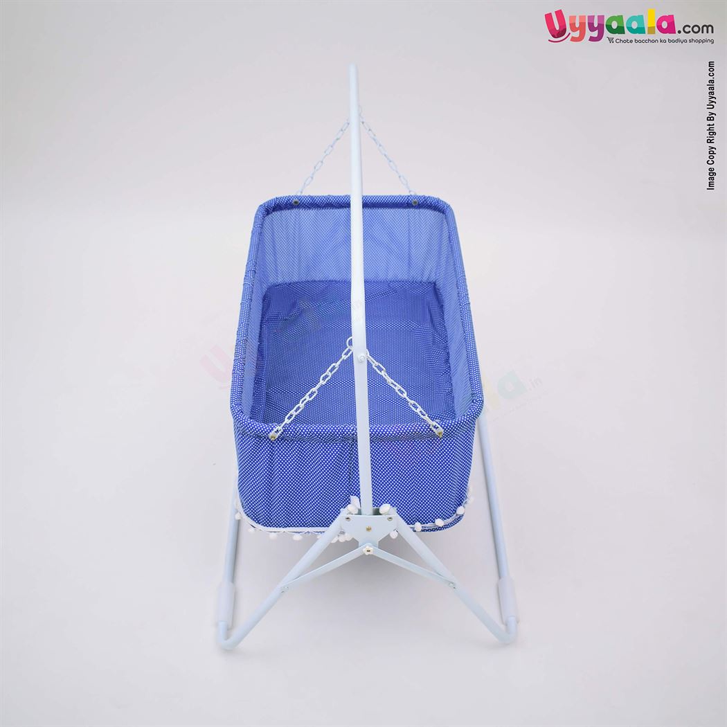 Baby 5 Star Crib & Swing Cradle 2 In 1 With Mosquito Protection Net