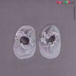 Buy Booties for New Born Baby with Stripes Print Online in India at uyyaala.com