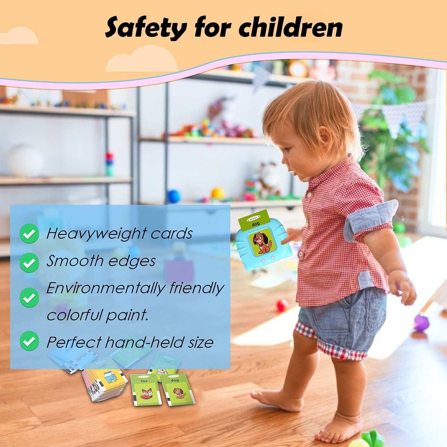 Buy Children's Educational Electronic Flash Card Reading Toy Online in India