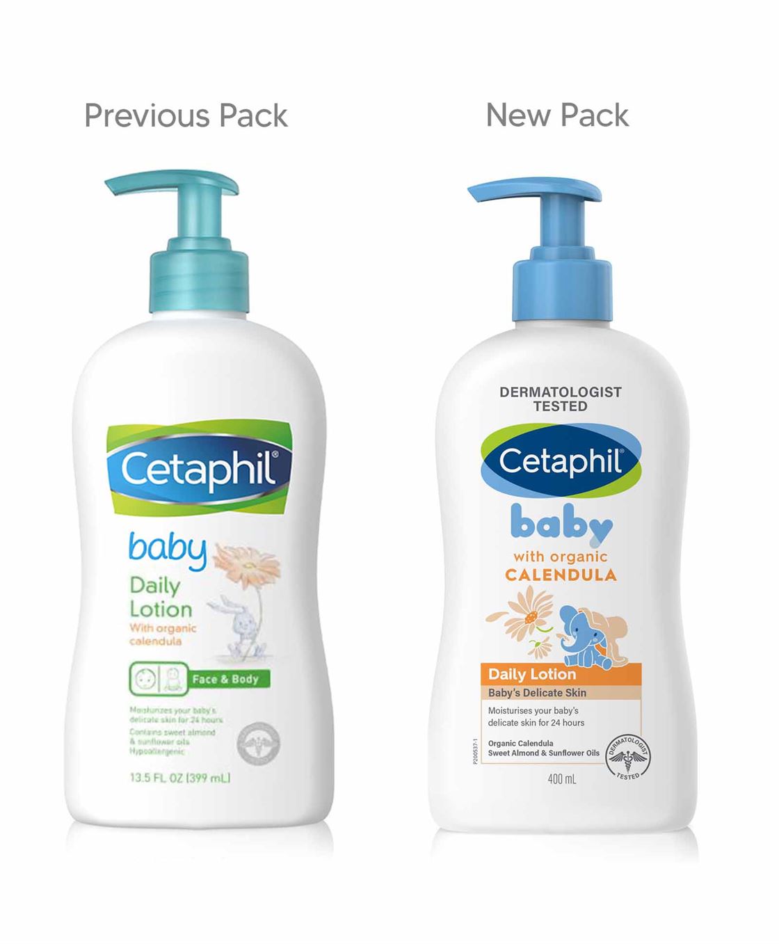 CETAPHIL Baby Daily Lotion with Organic Calendula - 400ml Pump