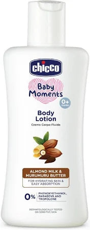 Buy Chicco Baby Moments Body Lotion for Baby with Almond Milk - 100ml Online in India at uyyaala.com