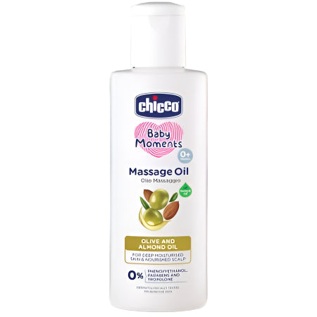 Buy Chicco Baby Moments Massage Oil for Baby with Vitamin E - 100ml Online in India at uyyaala.com
