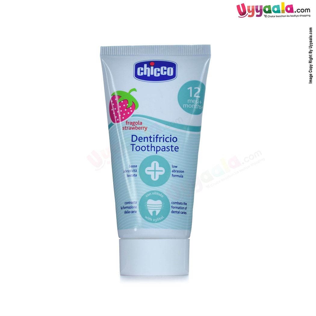 CHICCO Dentifricio Toothpaste Strawberry 50ml