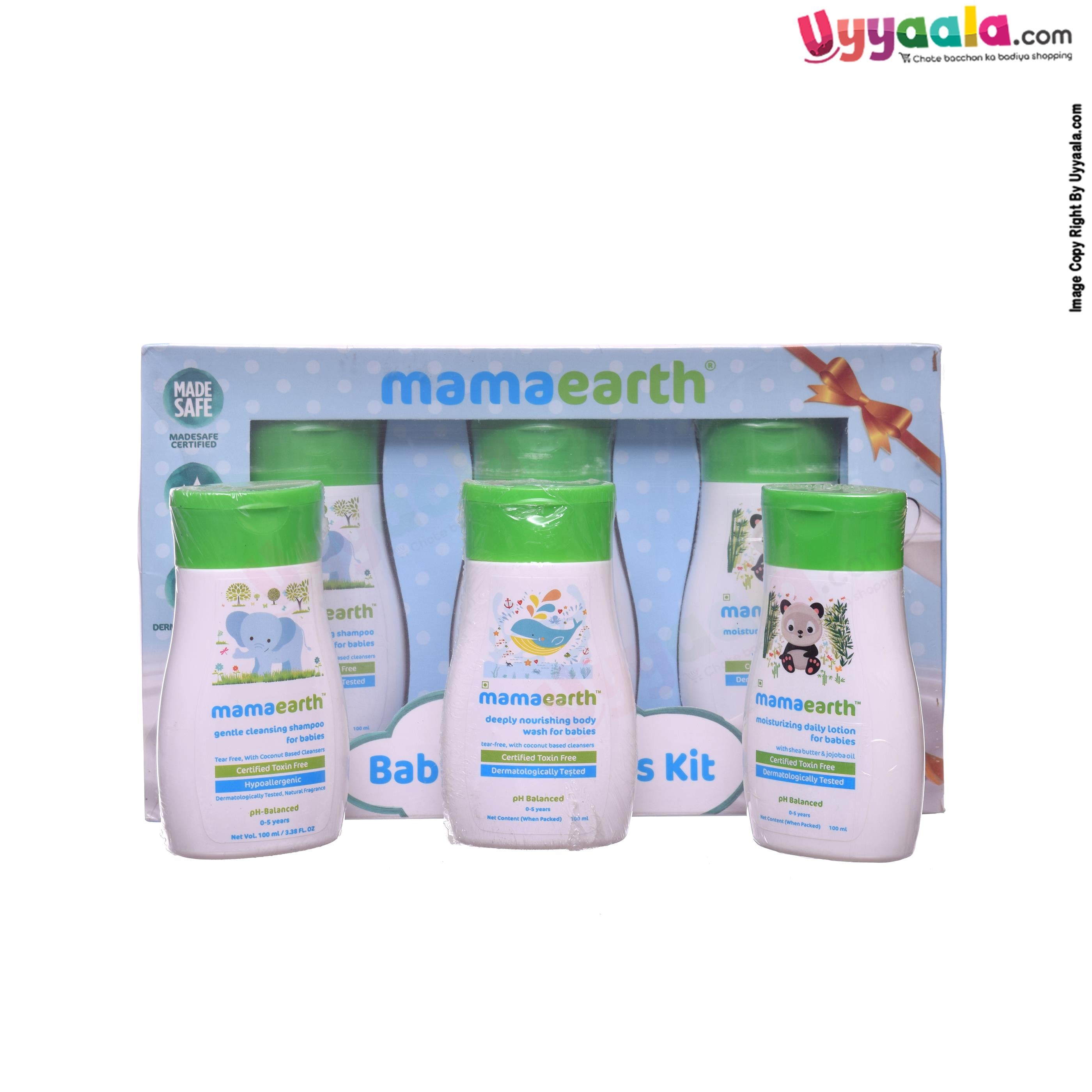 MAMAEARTH Baby goodness kit - set of 3