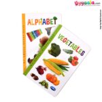 NAVNEET my small board book pack of 2 - vegetables & alphabet