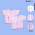 Half sleeve front open jablas for babies
