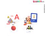 APPLE TREE junior flash cards pack of 2 - numbers & alphabets -1-5 years