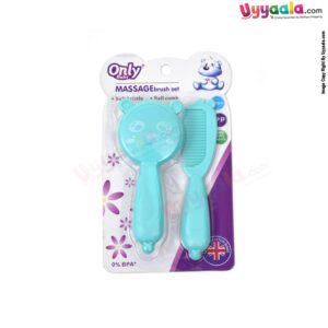 ONLY BABY massage brush set comb & brush