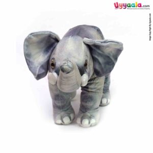Elephant Soft Toy for Kids Size (21 cm) - Gray