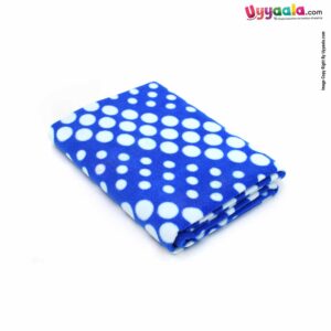QUICK DRY Waterproof baby bed Protector Dry Sheet for Babies with white Circle Design - Large