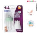 Food feeder with extra nibbler