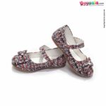 Little legs Party Wear Girl Shoes Checks Print