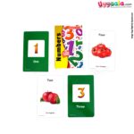 APPLE TREE flash cards numbers